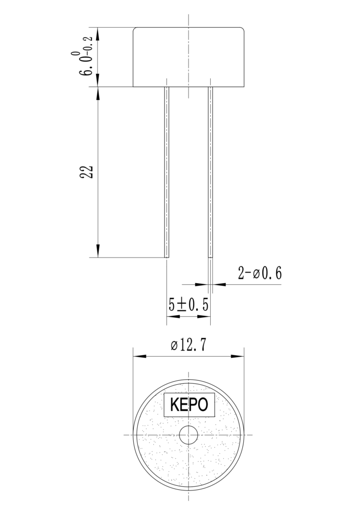 Dimensión del producto KPT G1340P22