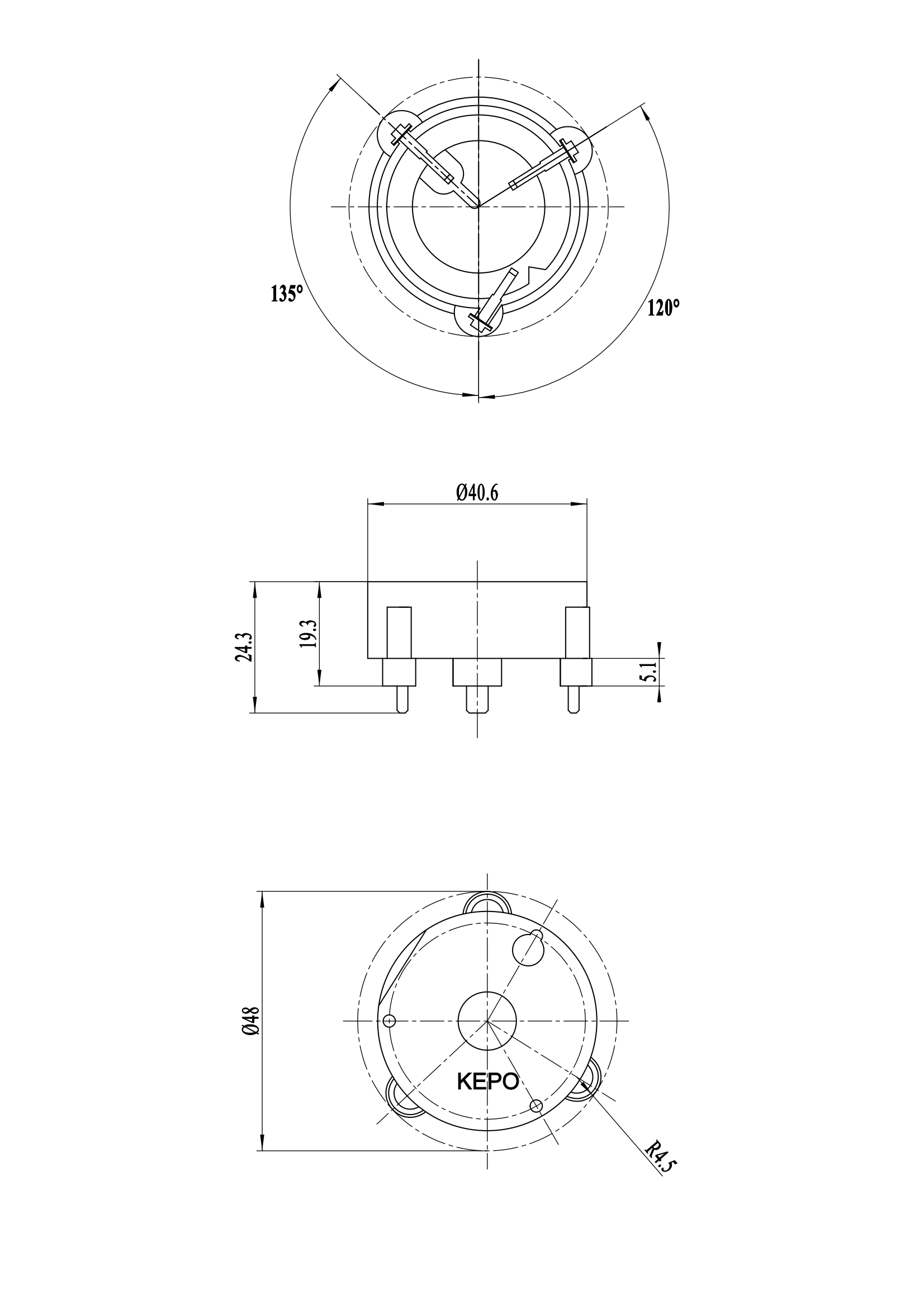 Piezo Buzzer without Circuit-KPT3-4100 – KEPO Tech