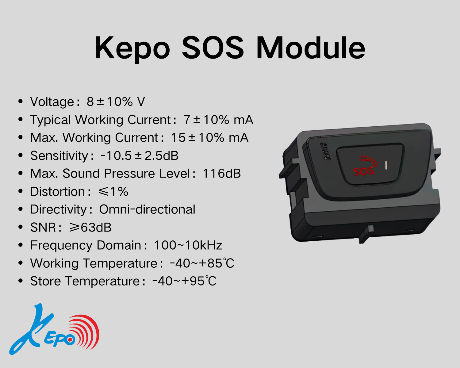 Kepo SOS Module