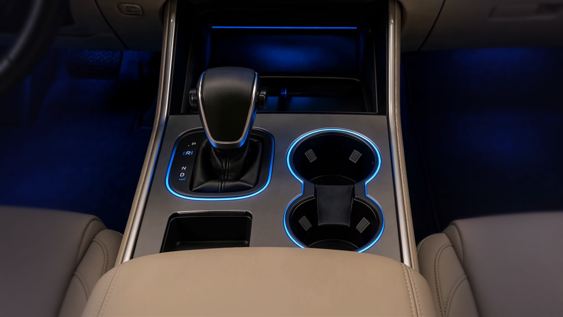 Cup holder light